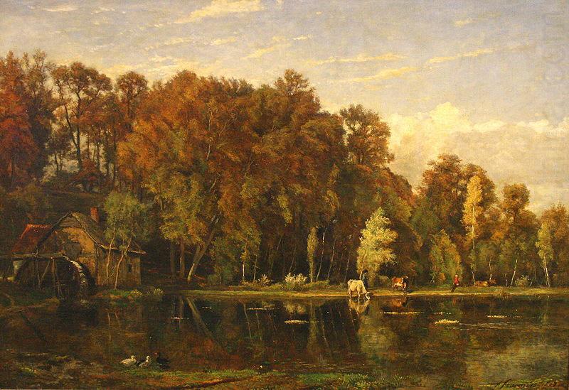 L'etang - De vijver, Theodore Fourmois